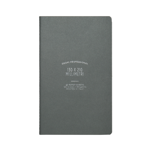 OGAMI PROFESSIONAL NOTEBOOK Gray - small - ruled