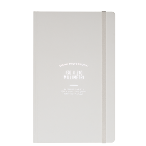 OGAMI PROFESSIONAL NOTEBOOK White - small - hardcover - plain